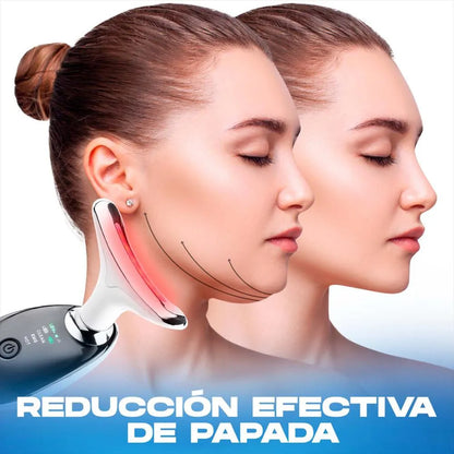 Masajeador Papada Facial LUZ LED