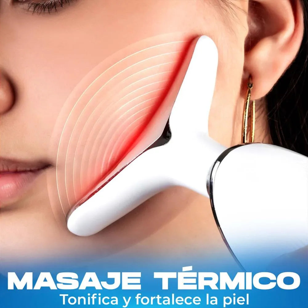 Masajeador Papada Facial LUZ LED